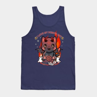 I love My Demon Cat Tank Top